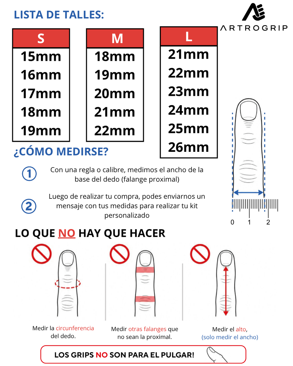 10 Kits de Grips - ArtroGrip